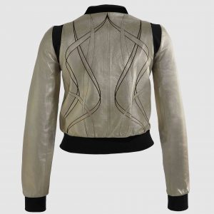 cuir or miumiu vue arrière