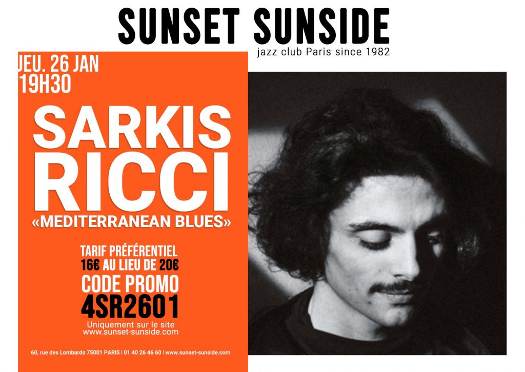 Affiche concert au Sunside