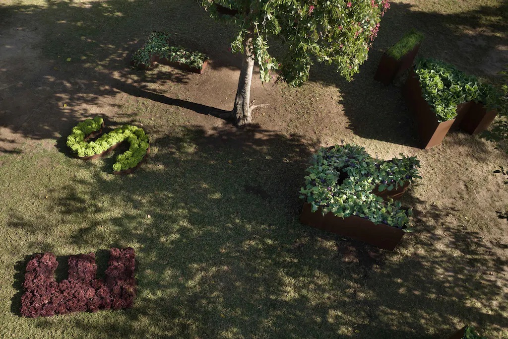 Ghada Amer's Garden Installation in Valencia