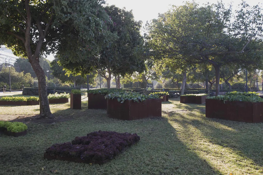 ESTO NOS SALVARÁ: Ghada Amer's Garden Installation in Valencia Haize Art