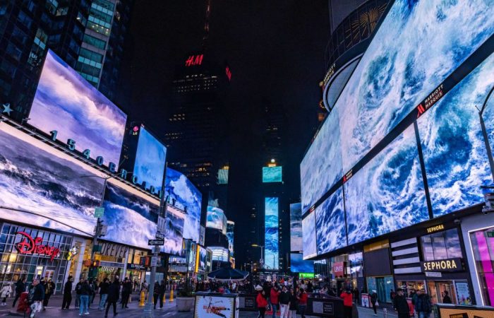 Haize ArtDigital Seas: Quayola's 'Storms' Transforming New York’s Times SquareMidnightMomentMarch24 MichaelHullPhoto 24 1024x683