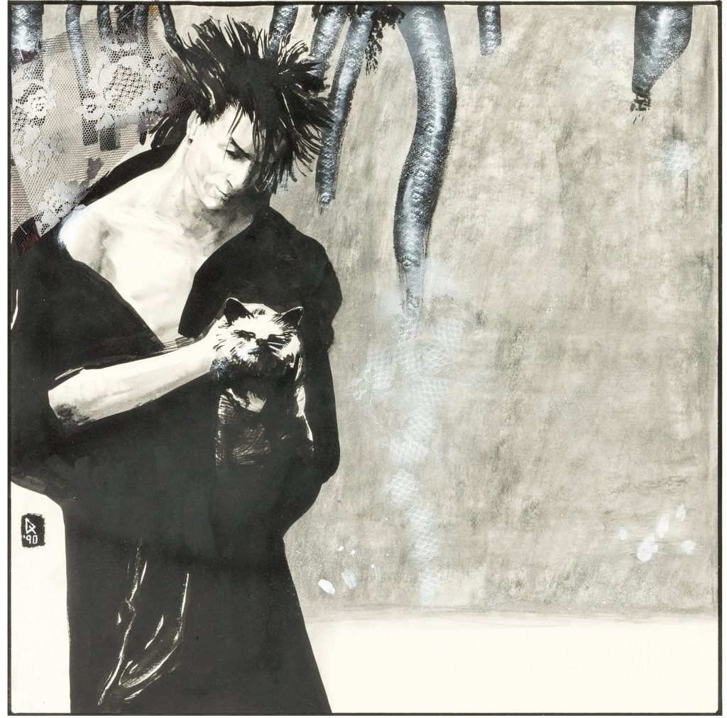 Mike Dringenberg Morpheus Illustration Heritage Auctions scaled e1708725375832 2048x2022