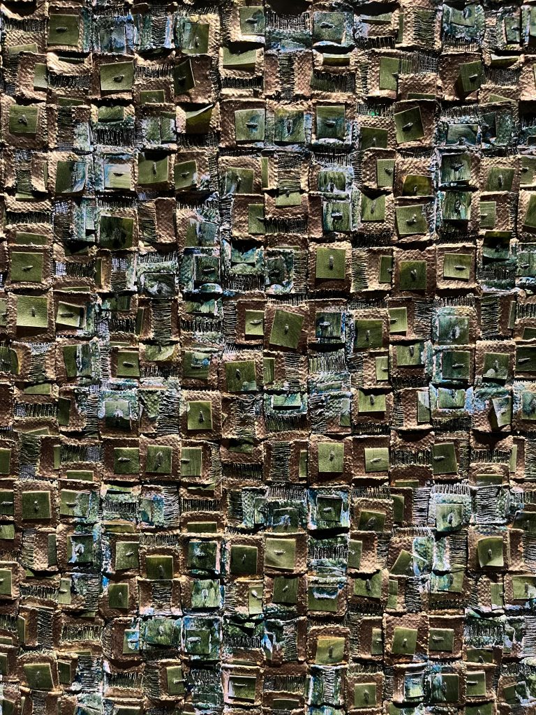 Olga de Amaral at Fondation Cartier 
