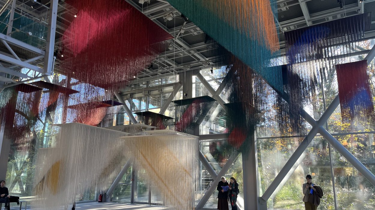 Olga de Amaral at Fondation Cartier