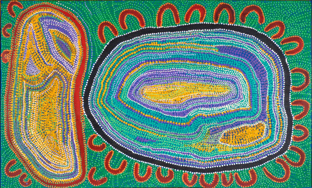 Wilkinkarra, 2007 by Mitjili Napanangka Gibson
